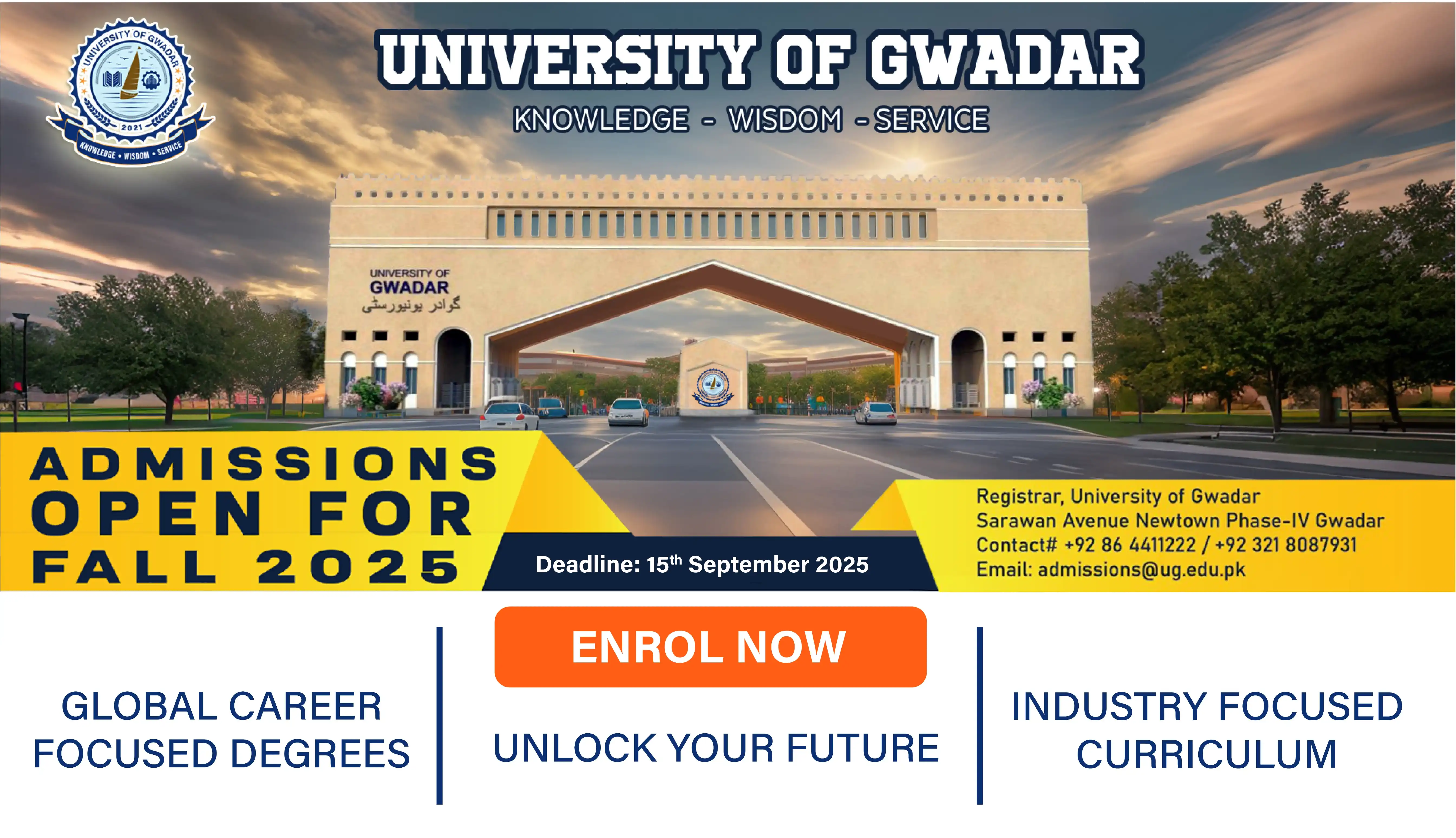 Admission Popup